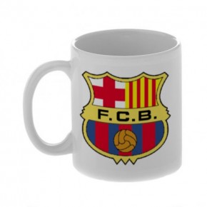Керамическая кружка с логотипом Барселона