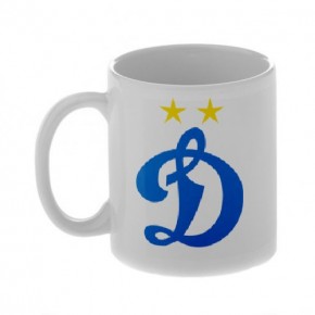 Керамическая кружка с логотипом Динамо Москва